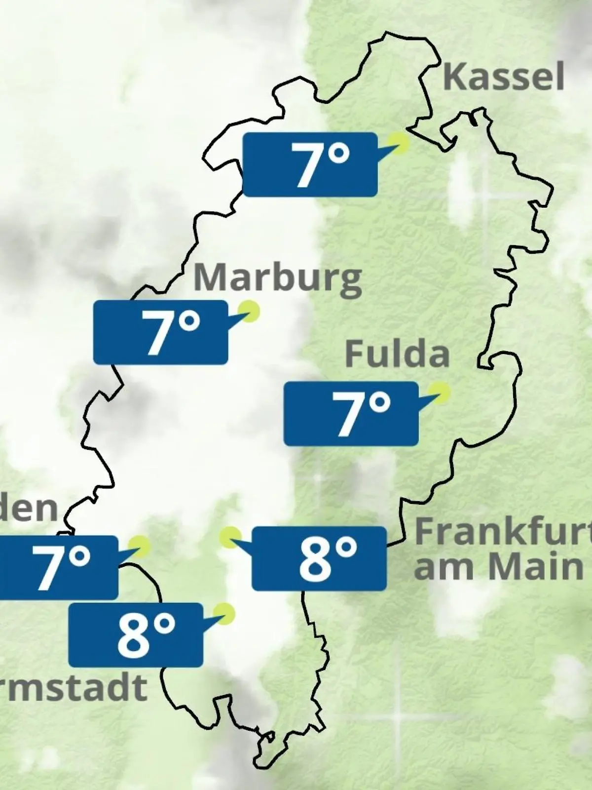 Bild zu: "Hessen: Wie wird das Wetter?"