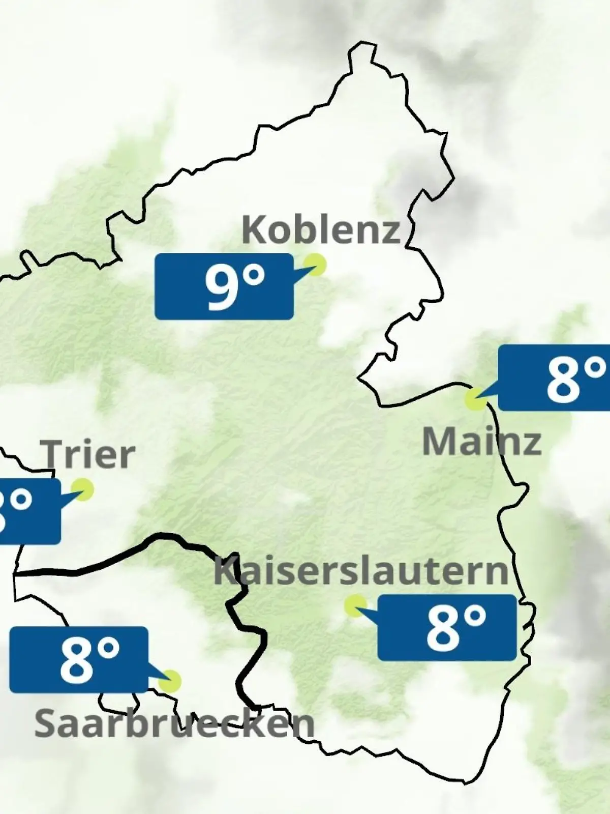 Bild zu: "Rheinland-Pfalz, Saarland: Wie wird das Wetter?"