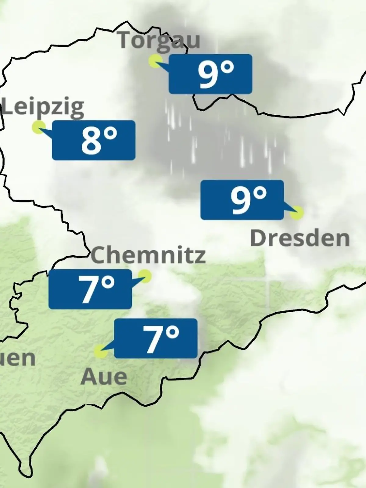 Bild zu: "Sachsen: Wie wird das Wetter?"