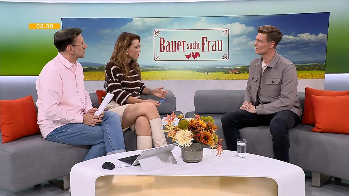 Perfekt? Iwo! Auch Inka Bauses Frauenschwarm hat Macken „Bauer sucht Frau”-Favorit Friedrich im RTL-Talk