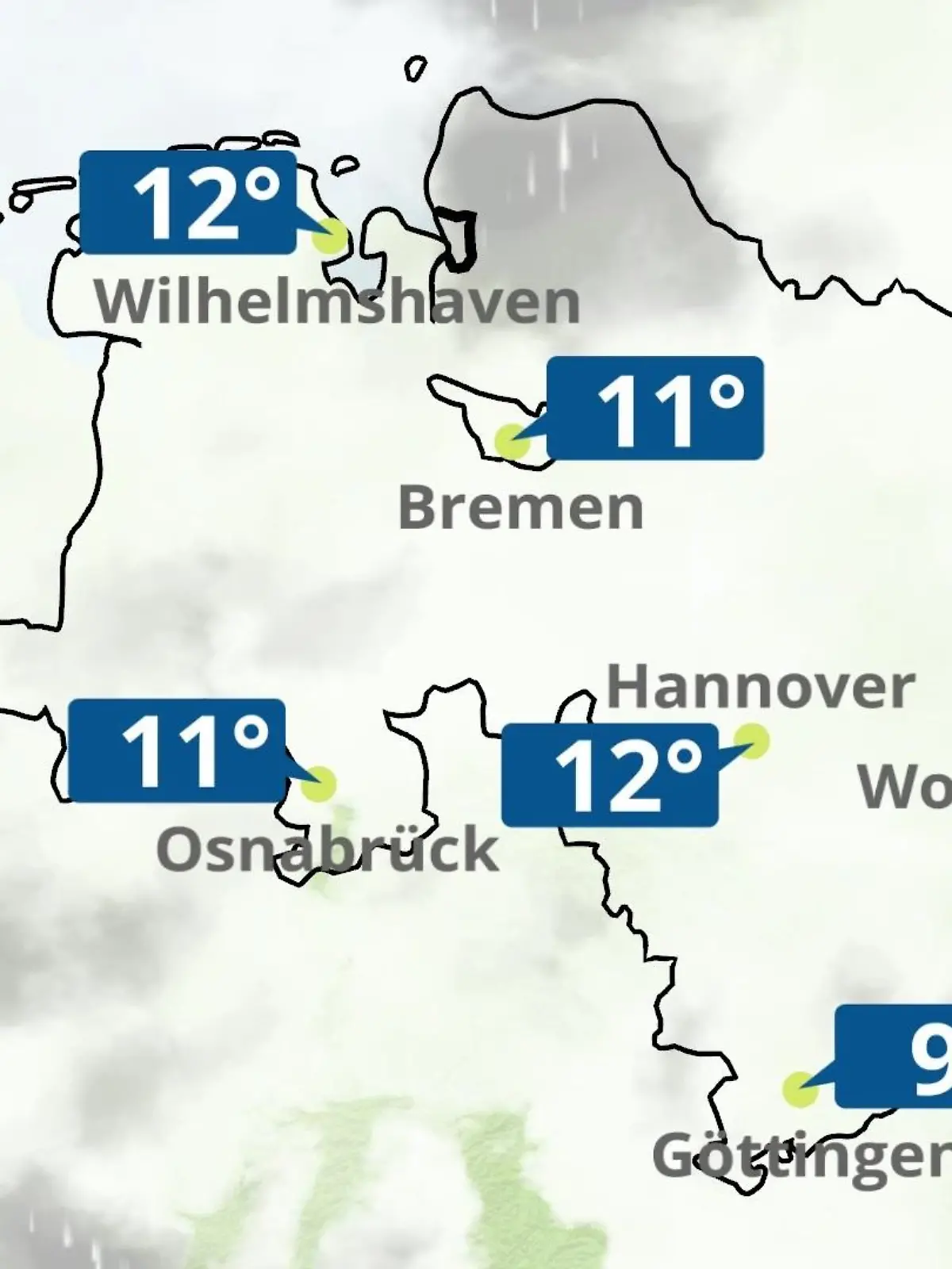 Bild zu: "Bremen und Niedersachsen: Wie wird das Wetter?"