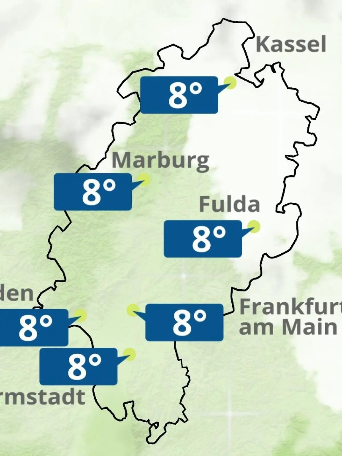 Bild zu: "Hessen: Wie wird das Wetter?"