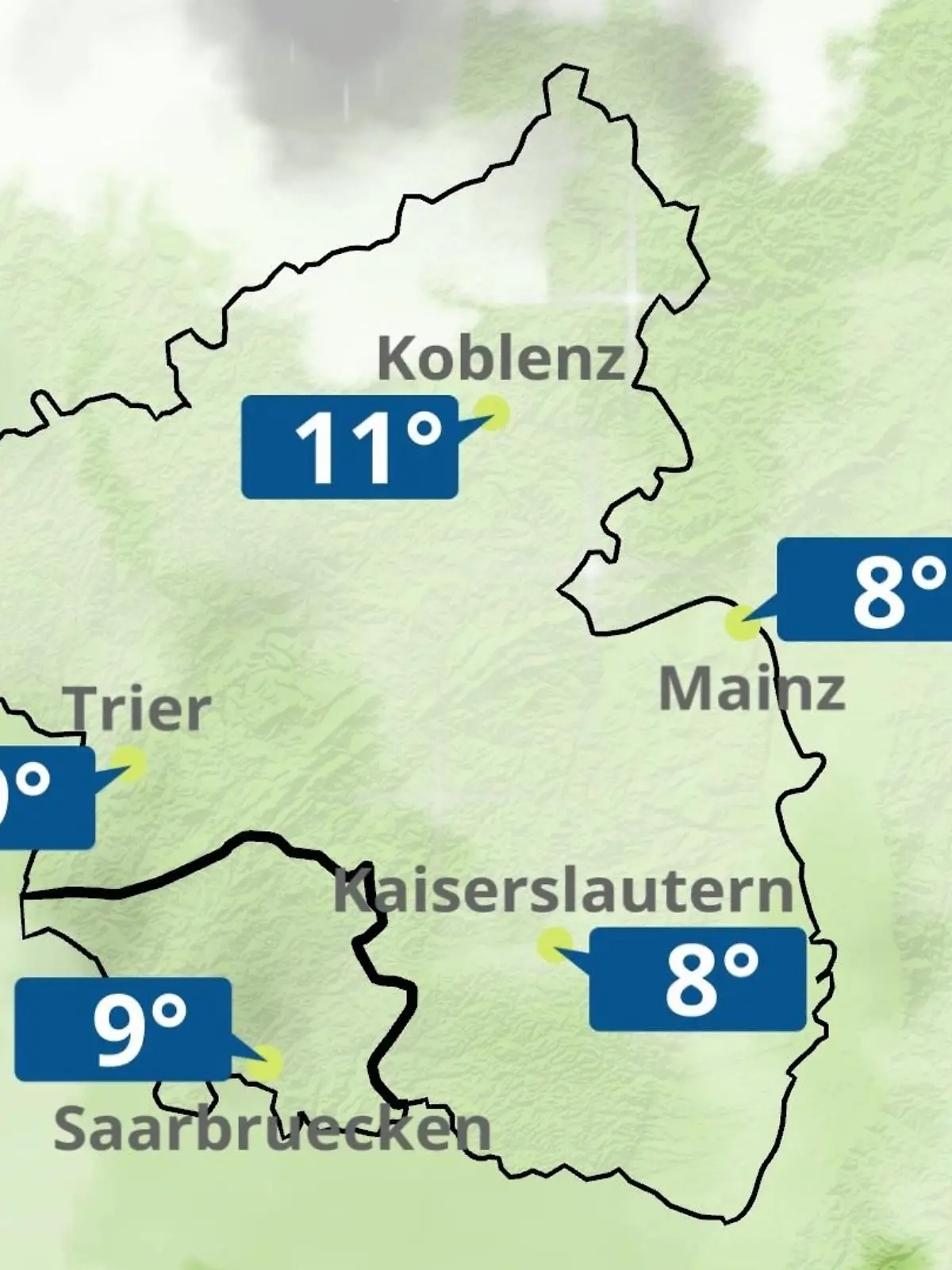 Bild zu: "Rheinland-Pfalz, Saarland: Wie wird das Wetter?"