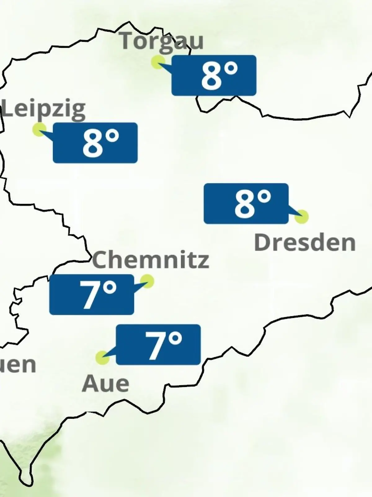 Bild zu: "Sachsen: Wie wird das Wetter?"