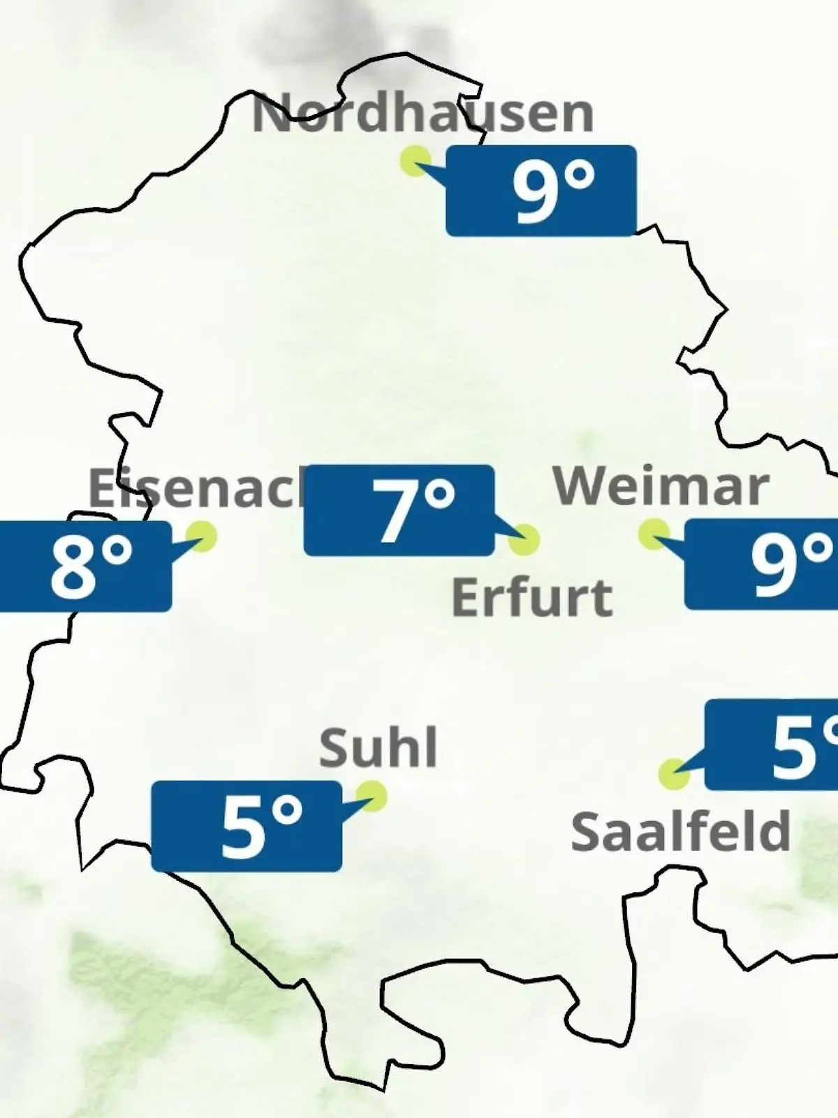 Bild zu: "Thüringen: Wie wird das Wetter?"