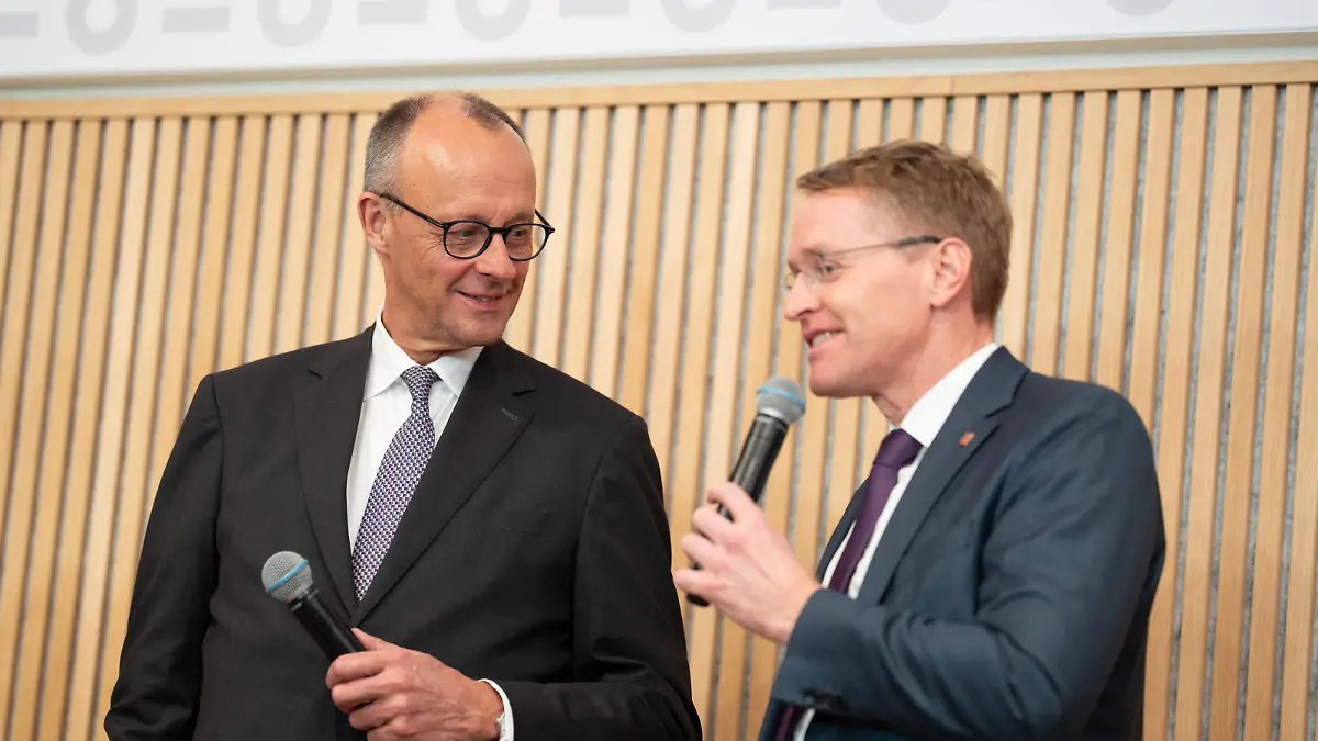 Zu Gast im Norden: Kanzler Merz trifft Ministerpräsident Daniel Günther Keine Liebe auf den ersten Blick