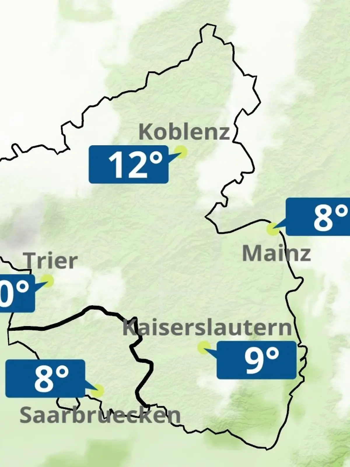 Bild zu: "Rheinland-Pfalz, Saarland: Wie wird das Wetter?"