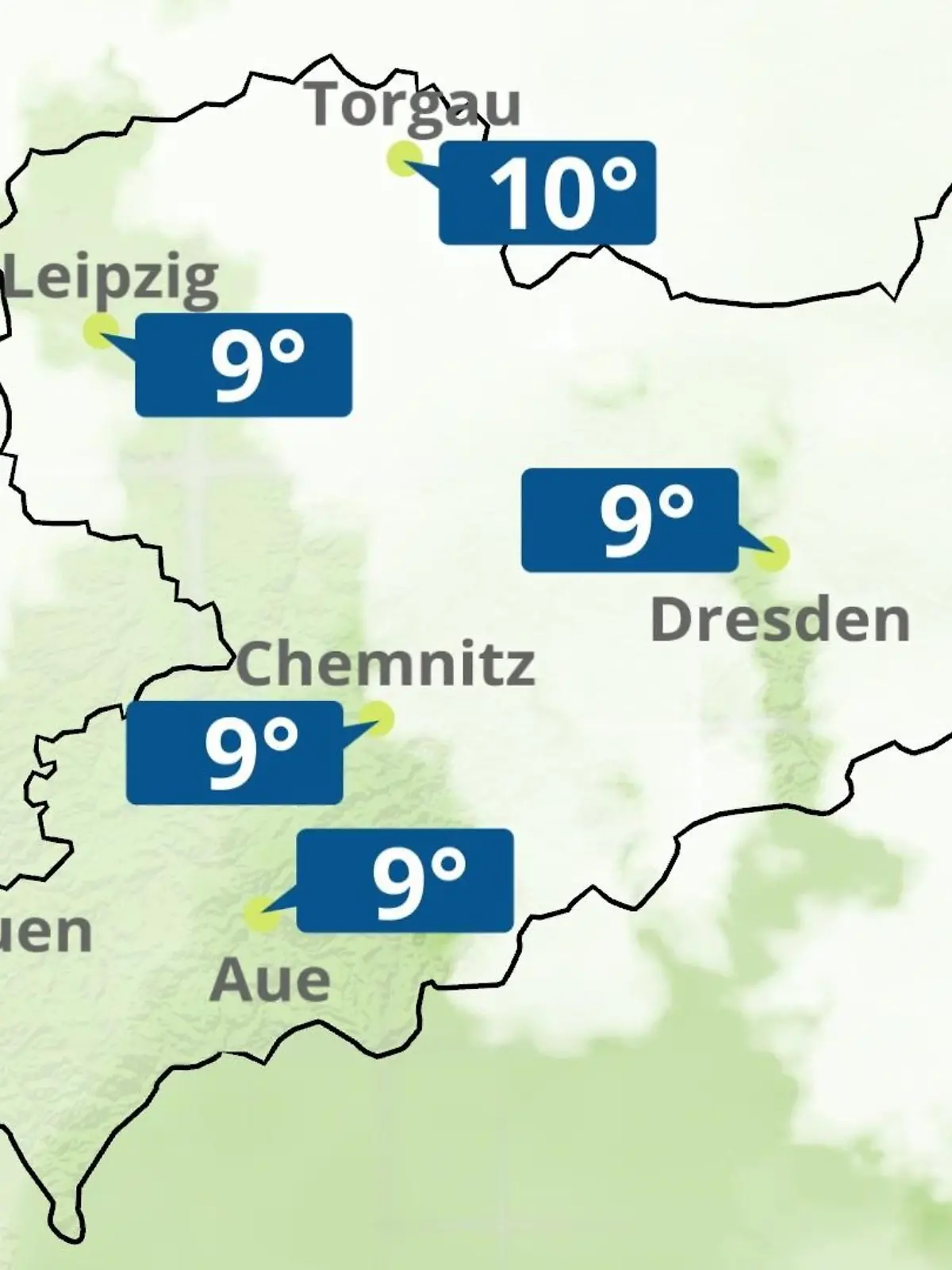 Bild zu: "Sachsen: Wie wird das Wetter?"