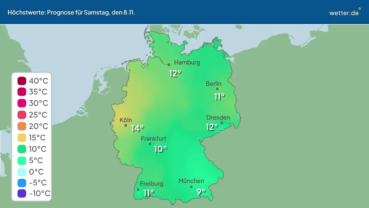 Im Video: Temperatur-Vorhersage Wie warm oder kalt wird es in Deutschland?