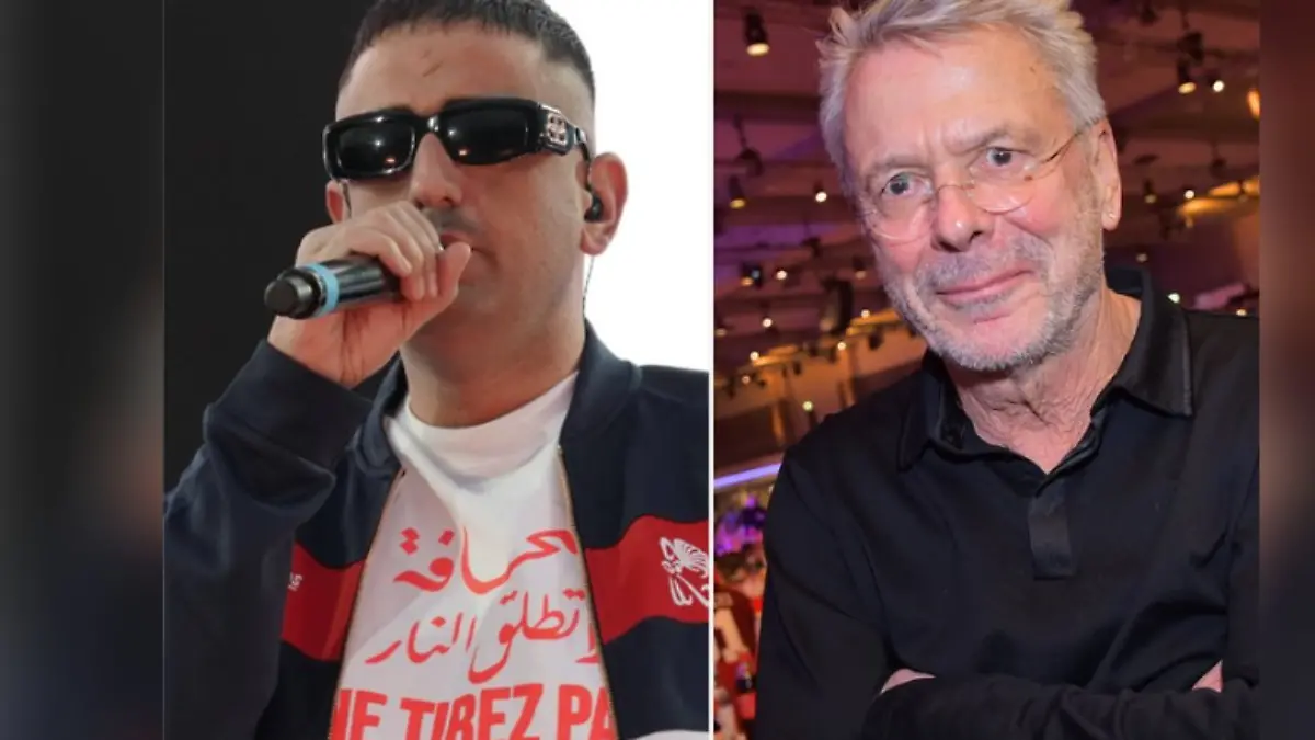 Überraschende Inspiration: Haftbefehl (l.) und Reinhard Mey.