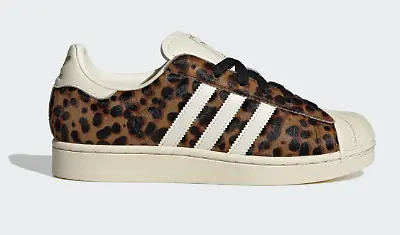 Adidas Superstar II Schuh mit Leo-Print