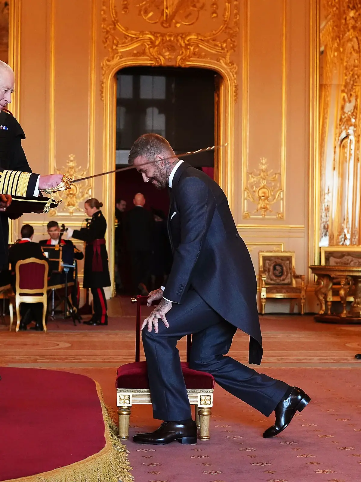 Ritterschlag für David Beckham