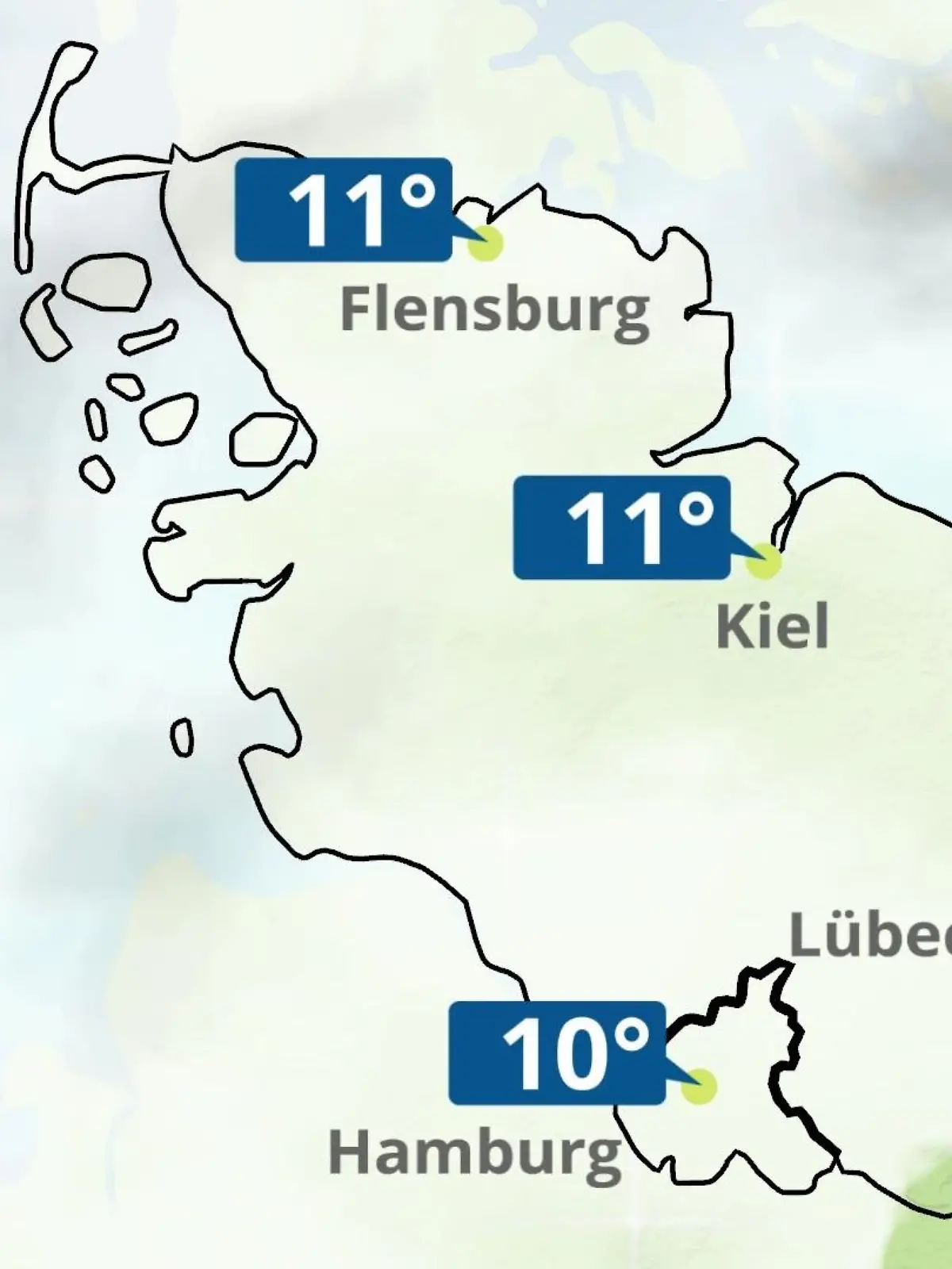 Bild zu: "Hamburg, Schleswig-Holstein: Wie wird das Wetter?"