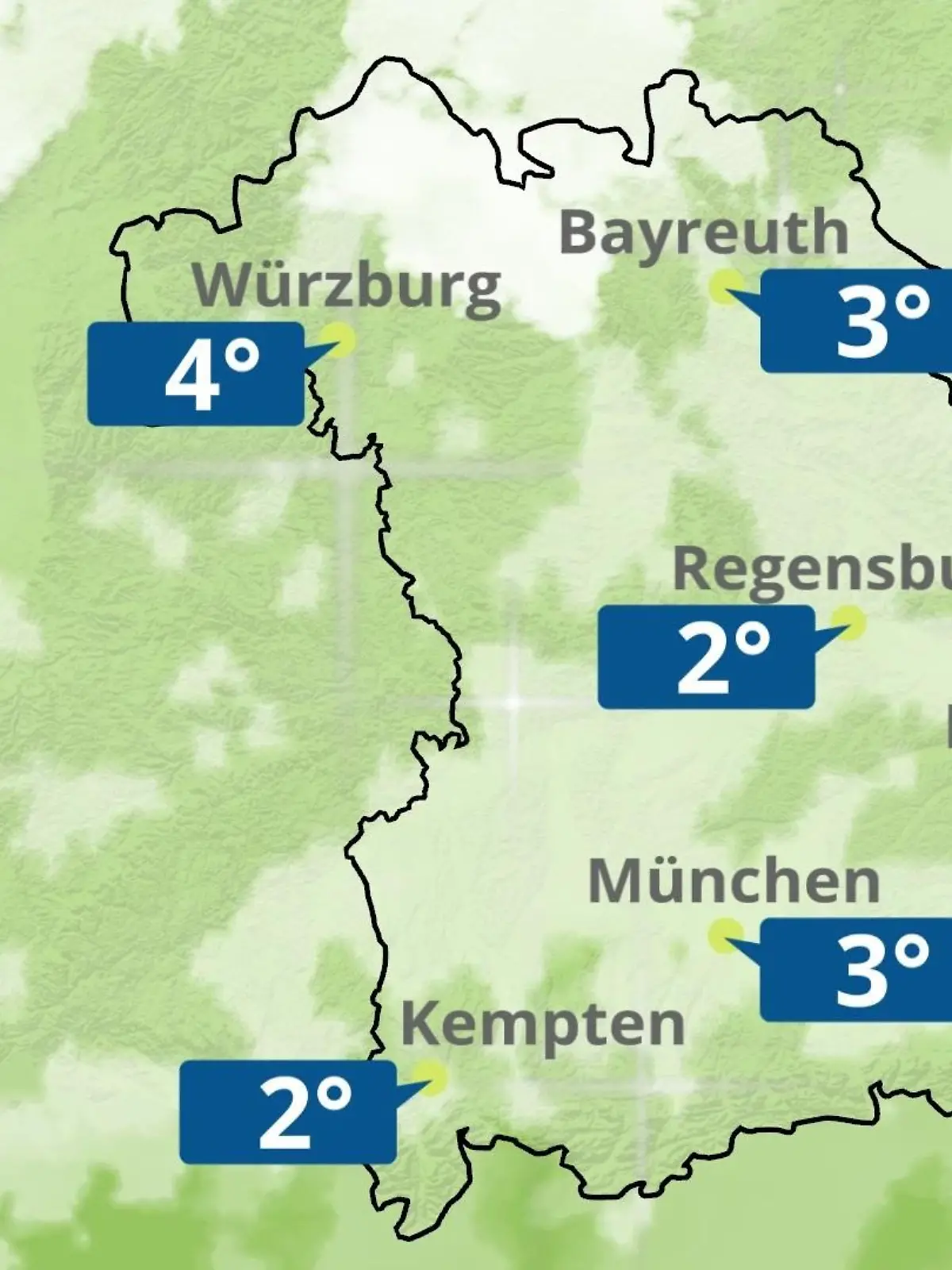 Bild zu: "Bayern: Wie wird das Wetter?"