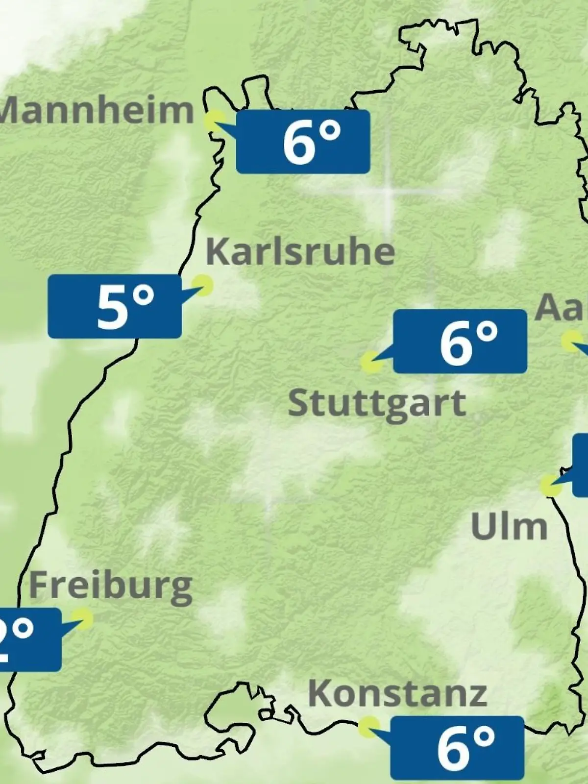 Bild zu: "Baden-Württemberg: Wie wird das Wetter?"