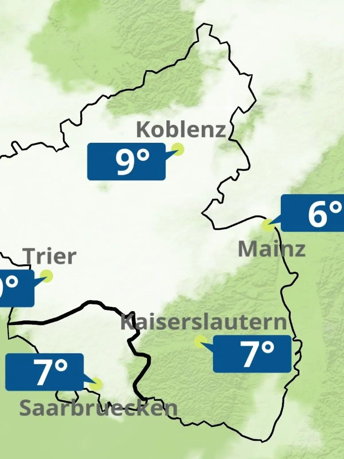 Bild zu: "Rheinland-Pfalz, Saarland: Wie wird das Wetter?"
