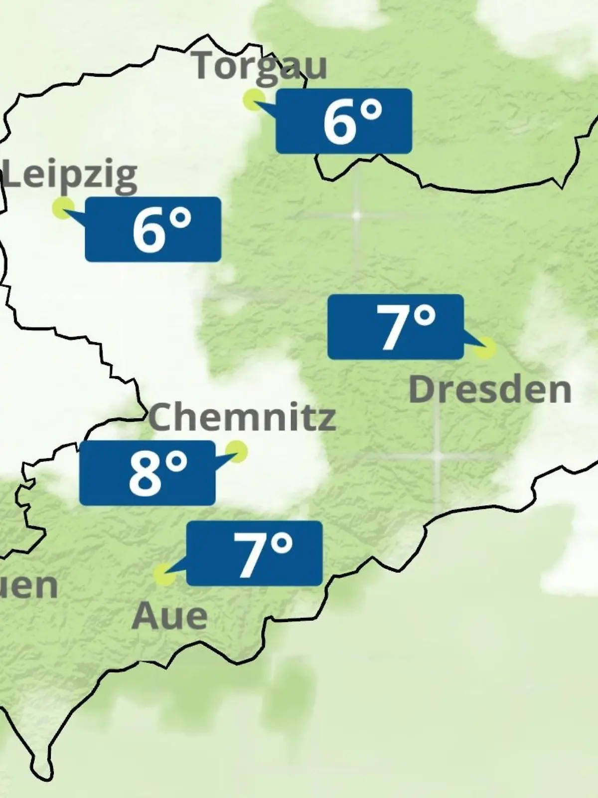 Bild zu: "Sachsen: Wie wird das Wetter?"