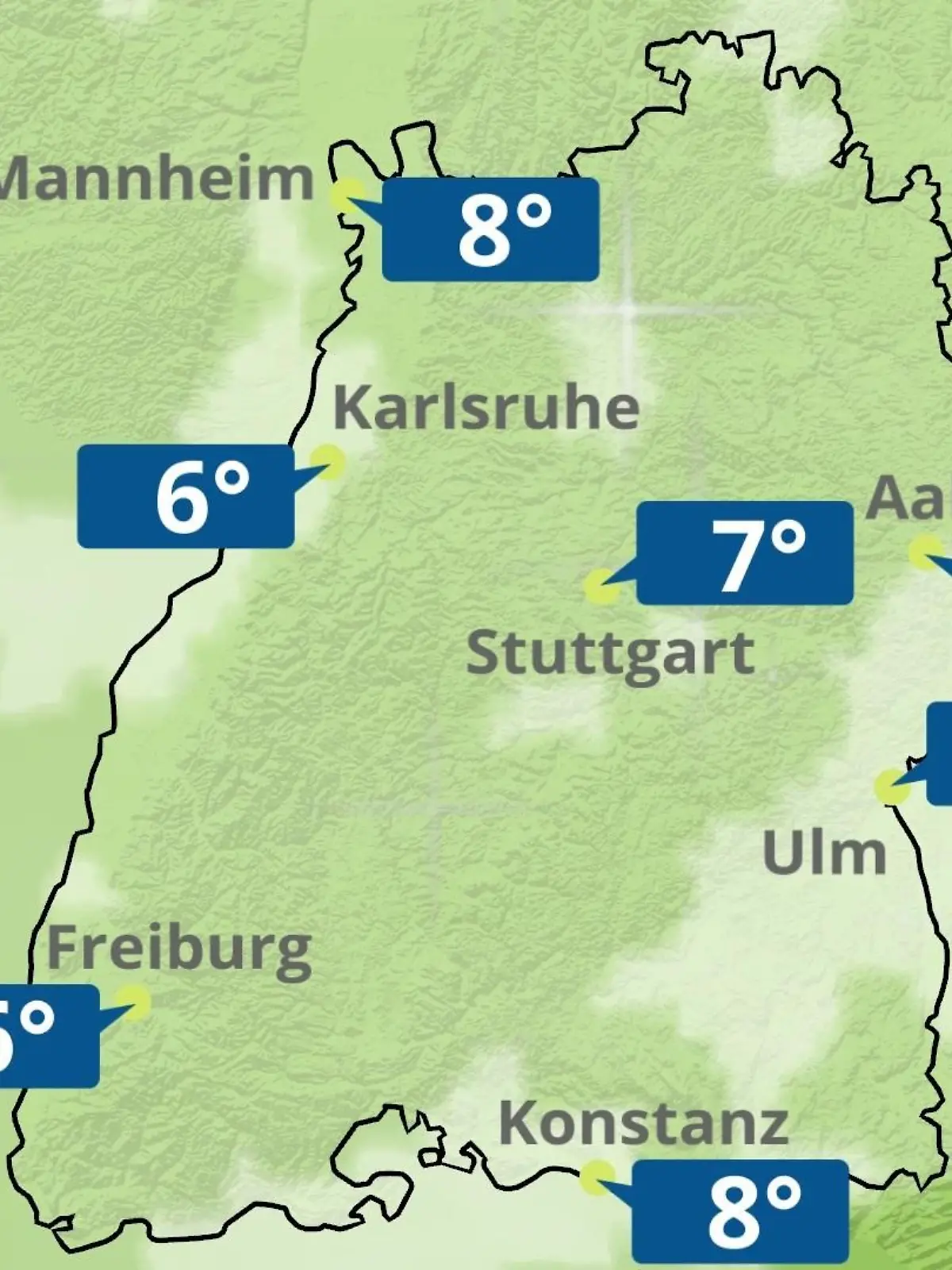 Bild zu: "Baden-Württemberg: Wie wird das Wetter?"