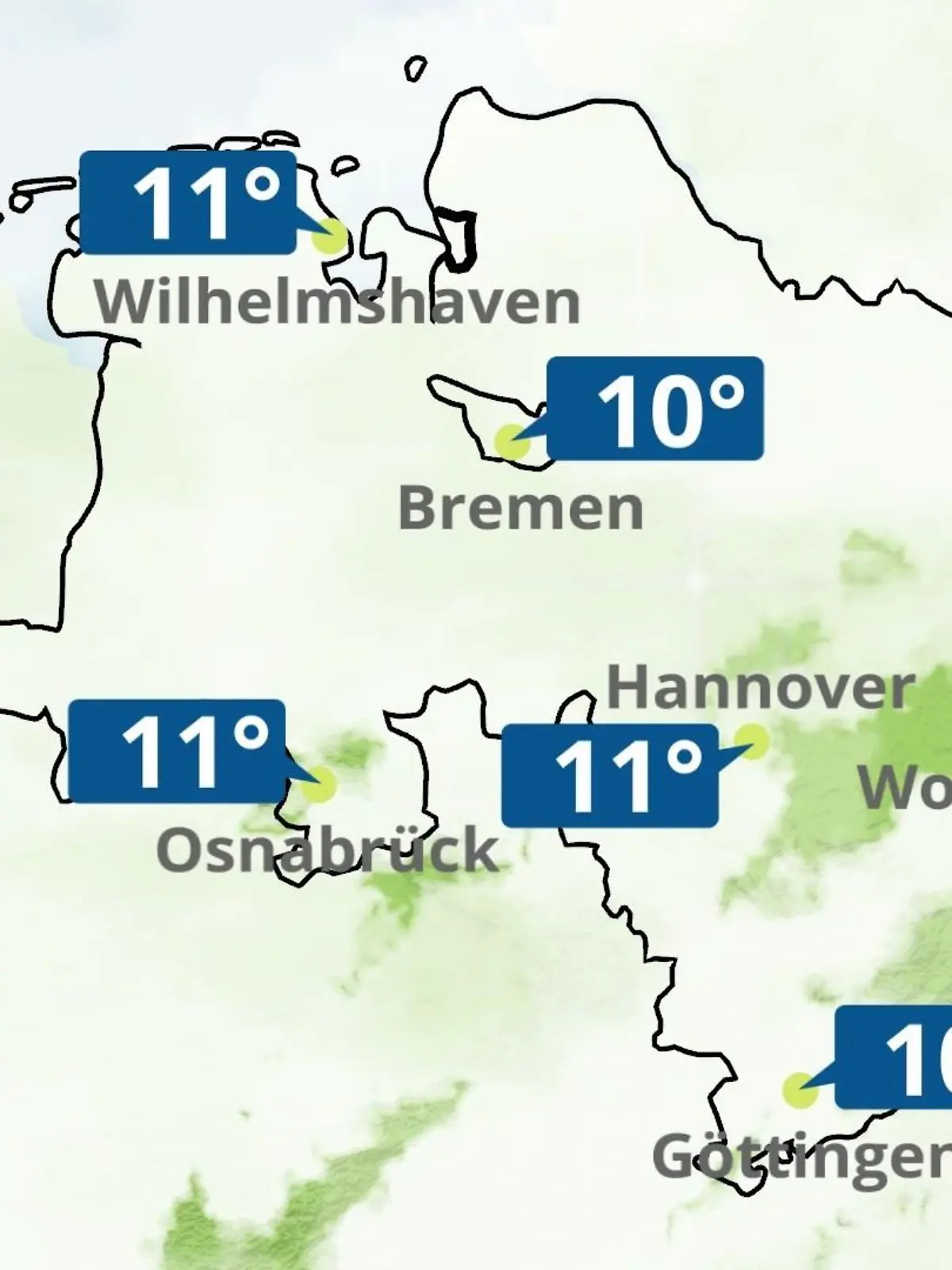 Bild zu: "Bremen und Niedersachsen: Wie wird das Wetter?"