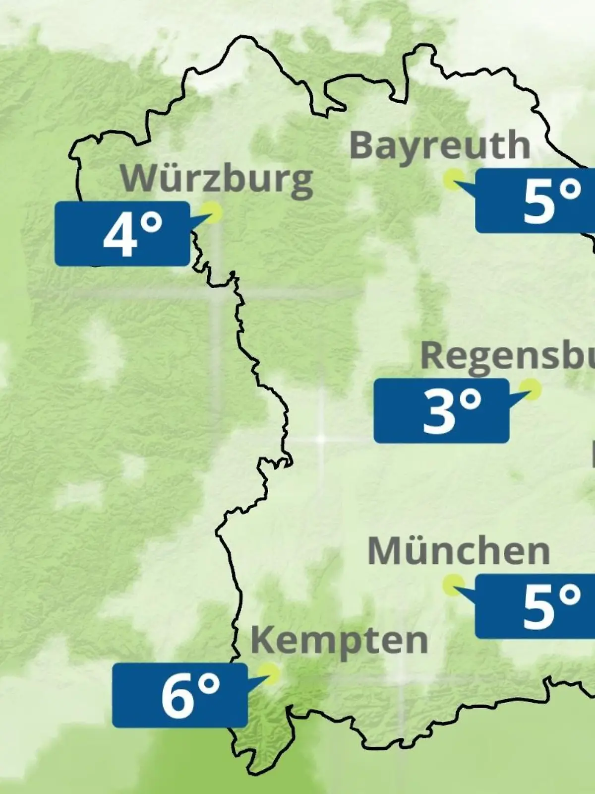 Bild zu: "Bayern: Wie wird das Wetter?"