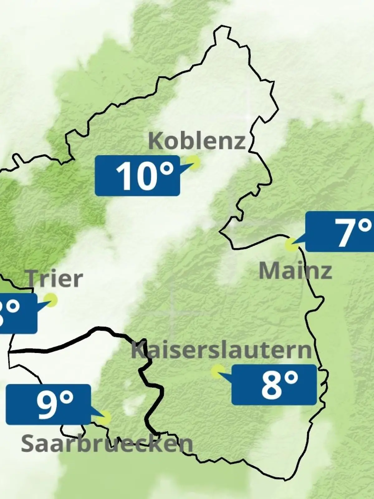 Bild zu: "Rheinland-Pfalz, Saarland: Wie wird das Wetter?"