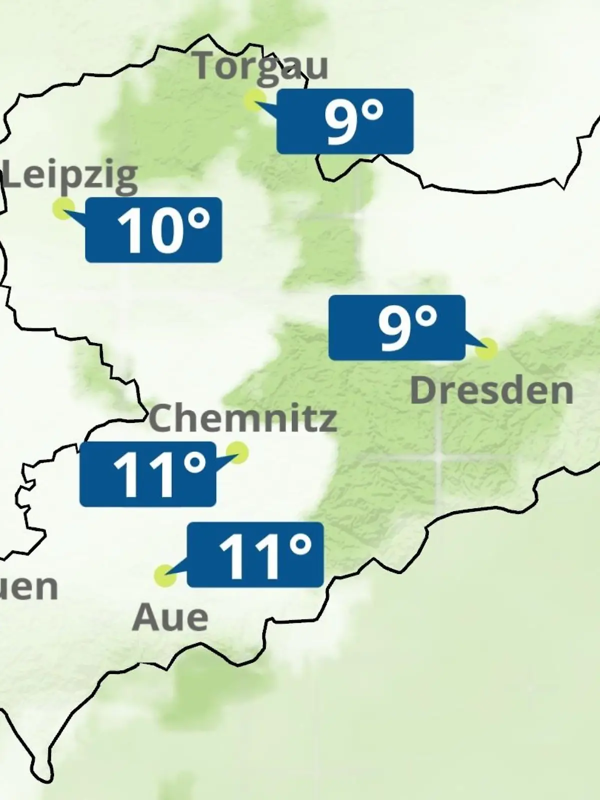 Bild zu: "Sachsen: Wie wird das Wetter?"