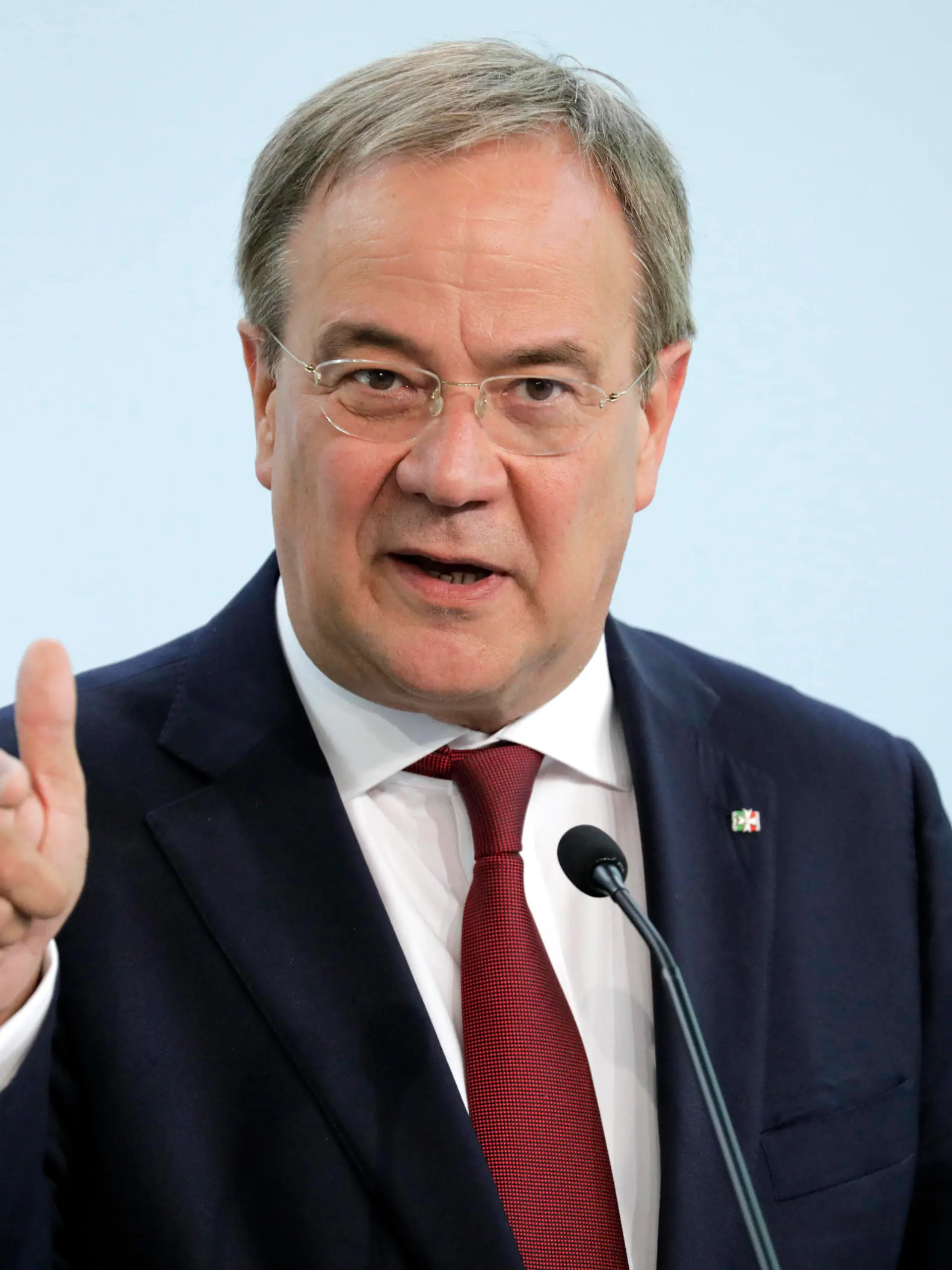  Armin Laschet, Ministerpraesident von NRW, Pressekonferenz nach der Sitzung des Landeskabinetts in der Landesvertretung NRW, DEU, Berlin, 24.08.2021 *** Armin Laschet, Minister President of NRW, press conference after the meeting of the State Cabinet in the State Representation of NRW, DEU, Berlin, 24 08 2021