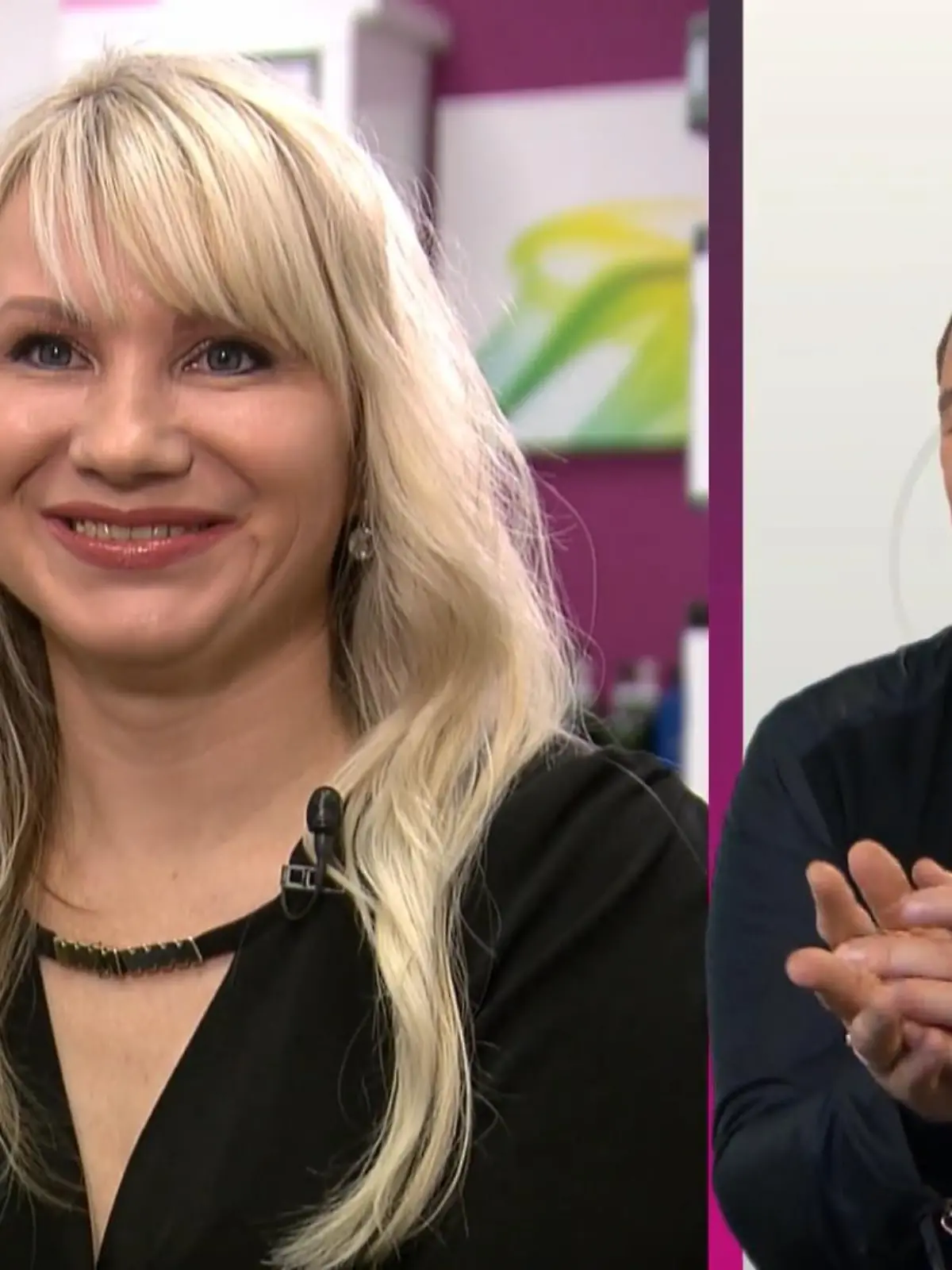 Bild zu: "Tanja bringt Guido mit ihrem Humor direkt zum Lachen"