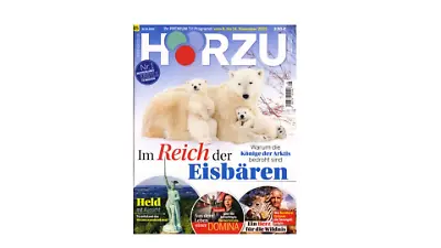 Fernsehzeitung gesucht? 4 Ausgaben Hörzu für 4 Euro sichern
