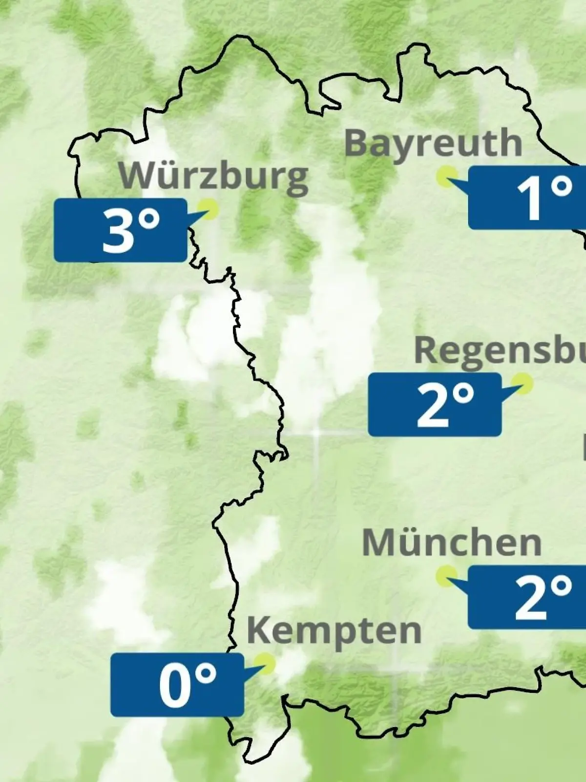 Bild zu: "Bayern: Wie wird das Wetter?"