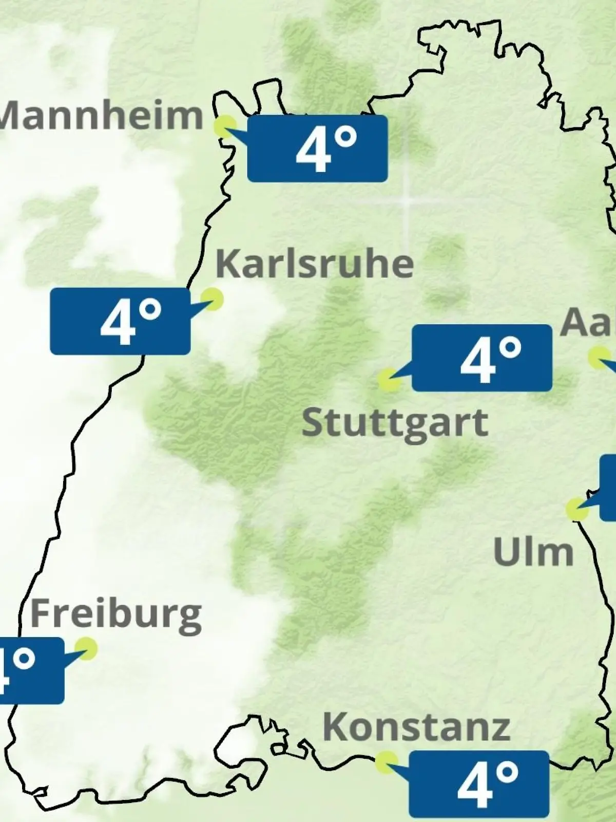 Bild zu: "Baden-Württemberg: Wie wird das Wetter?"