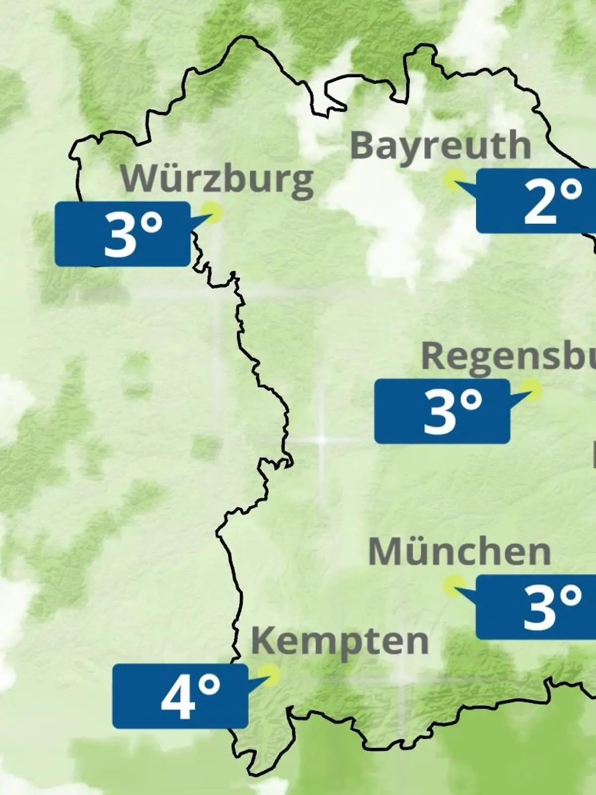 Bild zu: "Bayern: Wie wird das Wetter?"