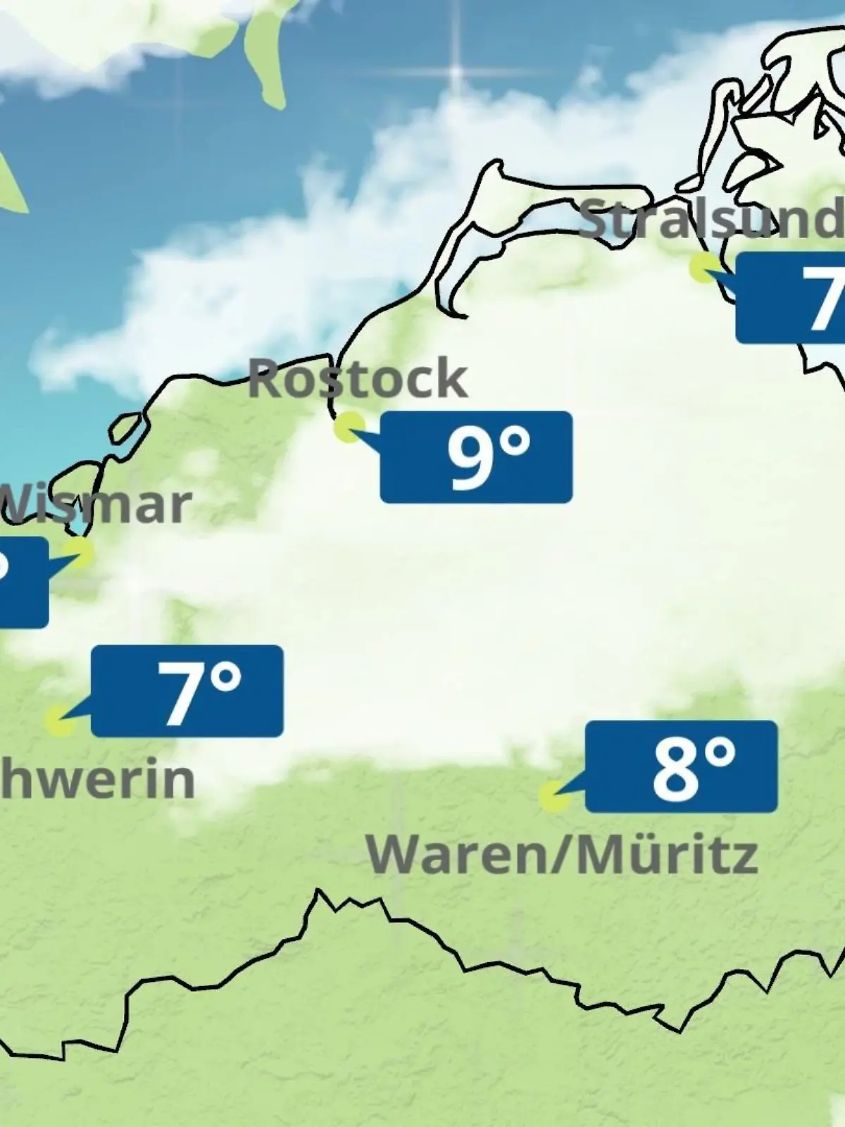 Bild zu: "Mecklenburg-Vorpommern: Wie wird das Wetter?"