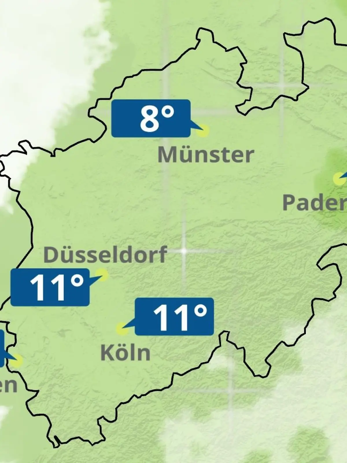 Bild zu: "Nordrhein-Westfalen: Wie wird das Wetter?"