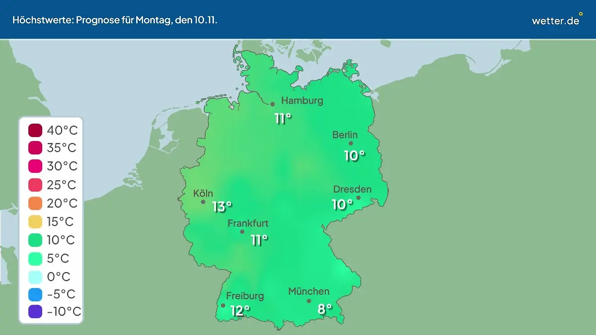 Im Video: Temperatur-Vorhersage Wie warm oder kalt wird es in Deutschland?