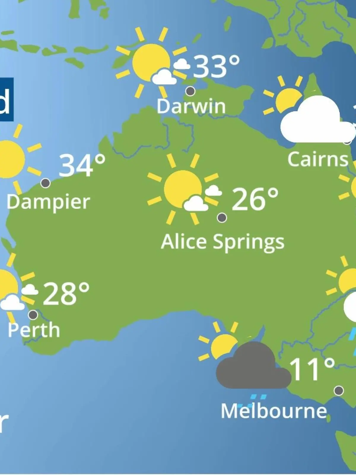 Bild zu: "Australien: Wie wird das Wetter?"