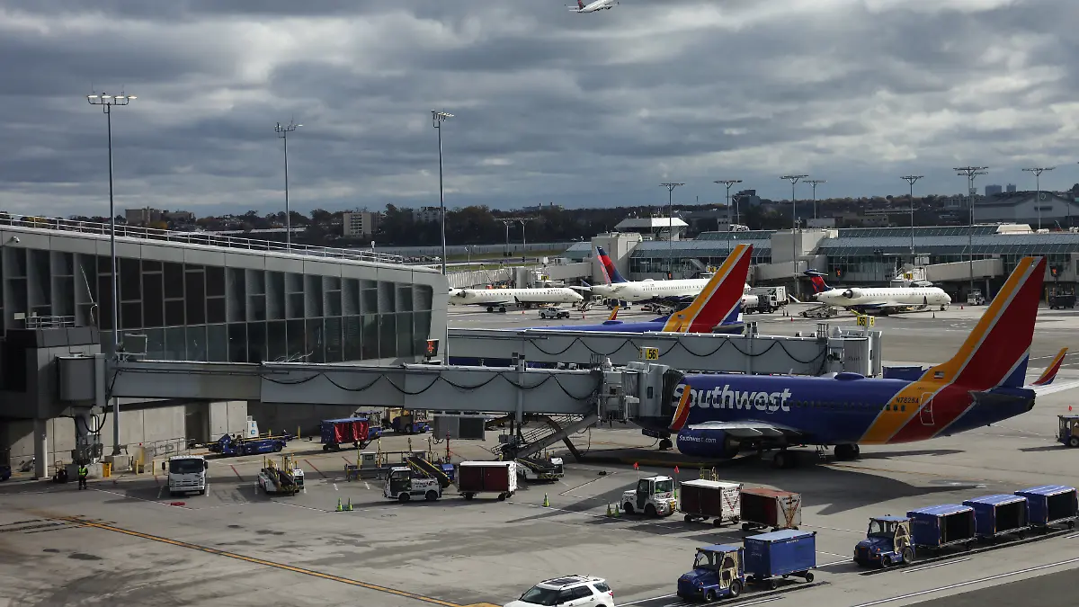 Flughafen LaGuardia in of New York