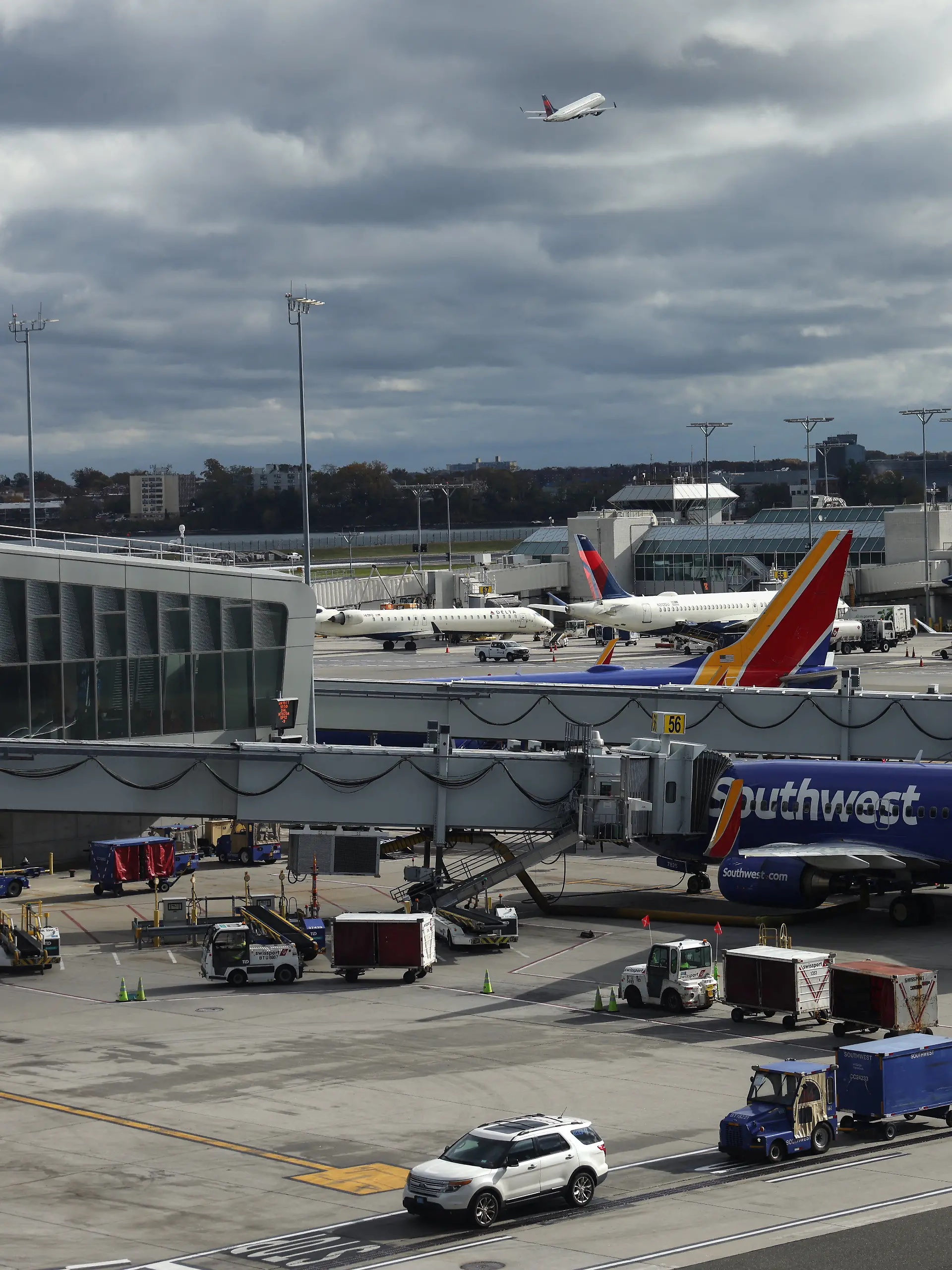 Flughafen LaGuardia in of New York 