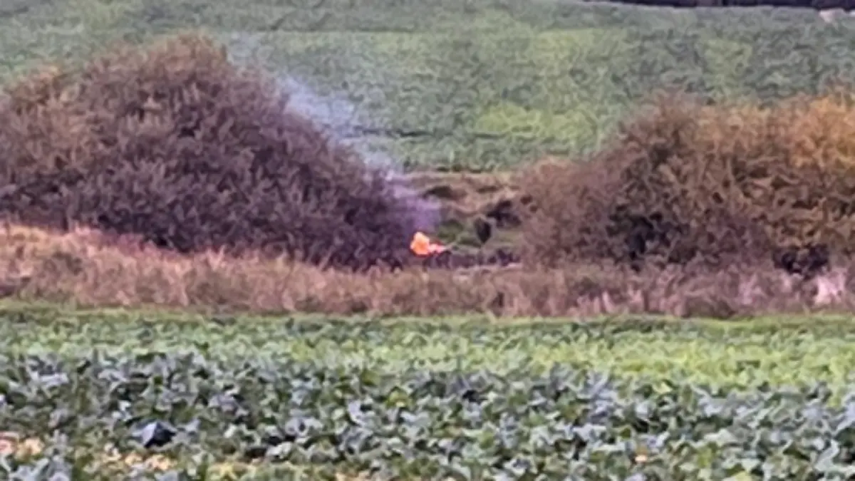Feuer am Fundort des getöteten Fabian in Klein Upahl