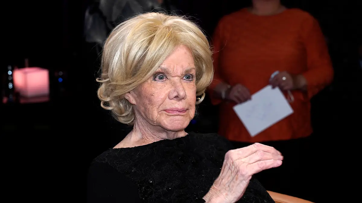 Ingrid van Bergen bei einer Aufzeichnung des MDR im Oktober 2021