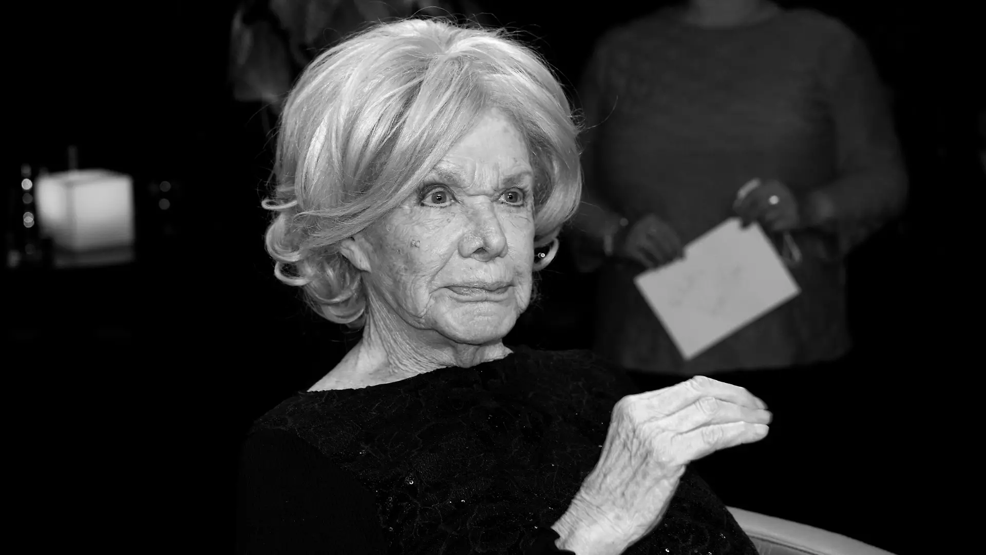 Ingrid van Bergen bei einer Aufzeichnung des MDR im Oktober 2021