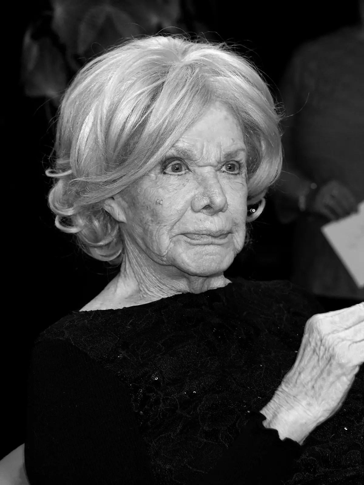 Ingrid van Bergen bei einer Aufzeichnung des MDR im  Oktober 2021