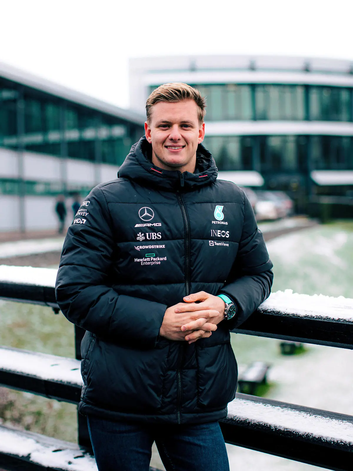 Mercedes-AMG PETRONAS F1 Team signs Mick Schumacher as Reserve Driver for 2023 EDITORIAL ONLY Copyright: Mercedes-Benz AG via Kolvenbach *** Mercedes AMG PETRONAS F1 Team signs Mick Schumacher as Reserve Driver for 2023 EDITORIAL ONLY Copyright Mercedes Benz AG via Kolvenbach Mick Schumacher joins Mercedes-AMG PETRONAS F1 Team as Reserve Driver for 2023 - 5 - hi-res 