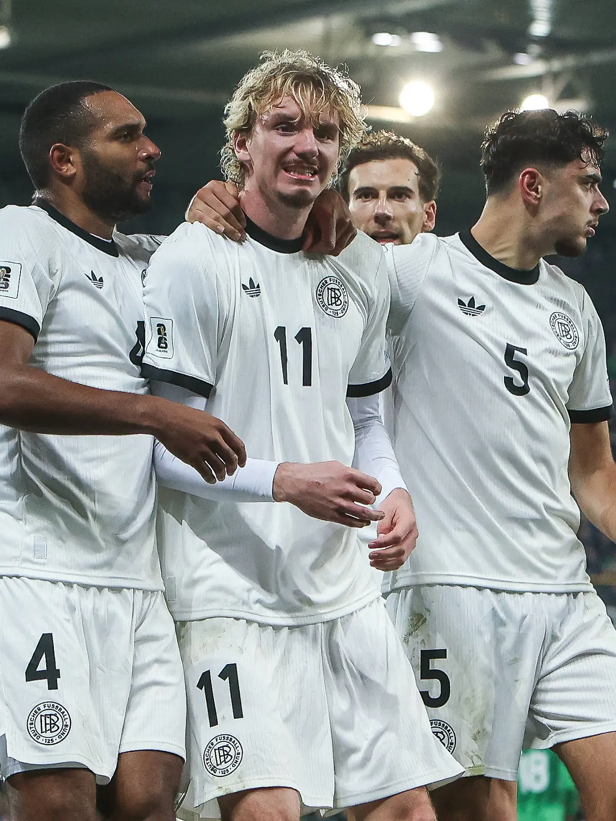 Schlägt Nick Woltemade (Mitte) wieder zu? Alle Infos zur Übertragung des WM-Qualifikationsspiels Luxemburg gegen Deutschland im TV und Stream