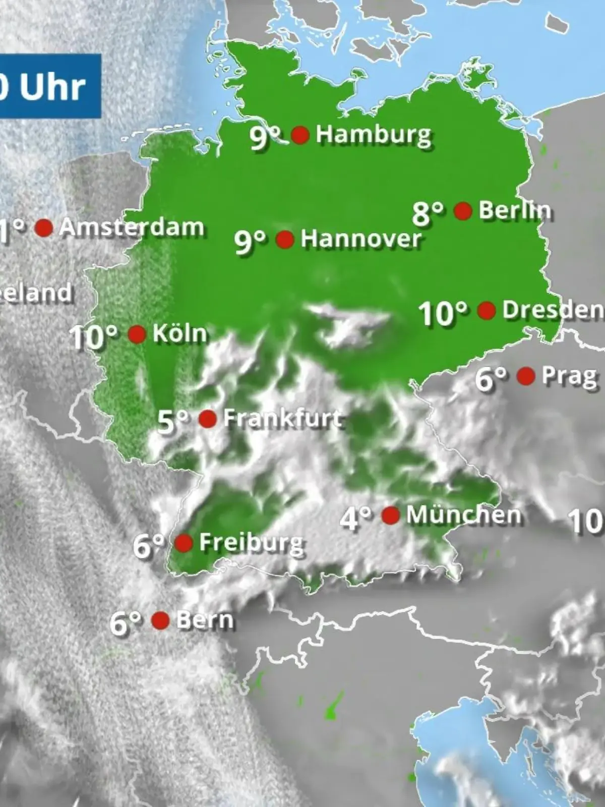 Bild zu: "Hochdruckwetter mit teils zähem Nebel"