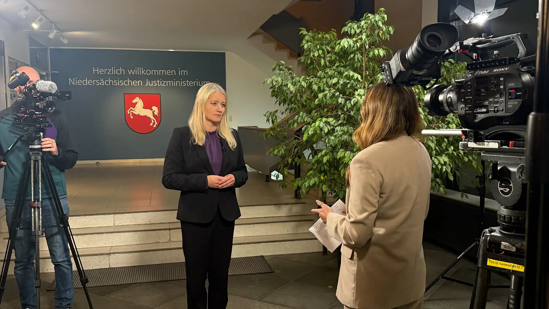 Justizministerin Kathrin Wahlmann (SPD) fordert härtere Strafen für den Besitz von Vergewaltigungsvideos. 