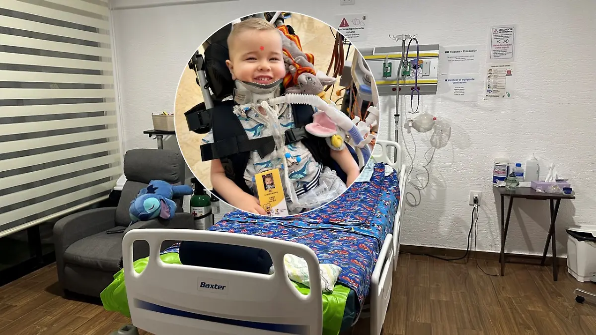 Familie Staub zeigt RTL das Pflegezimmer des kleinen Oliver (2).