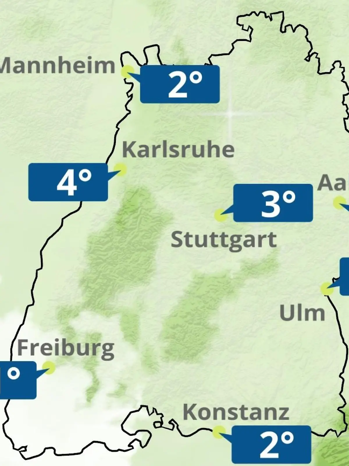 Bild zu: "Baden-Württemberg: Wie wird das Wetter?"