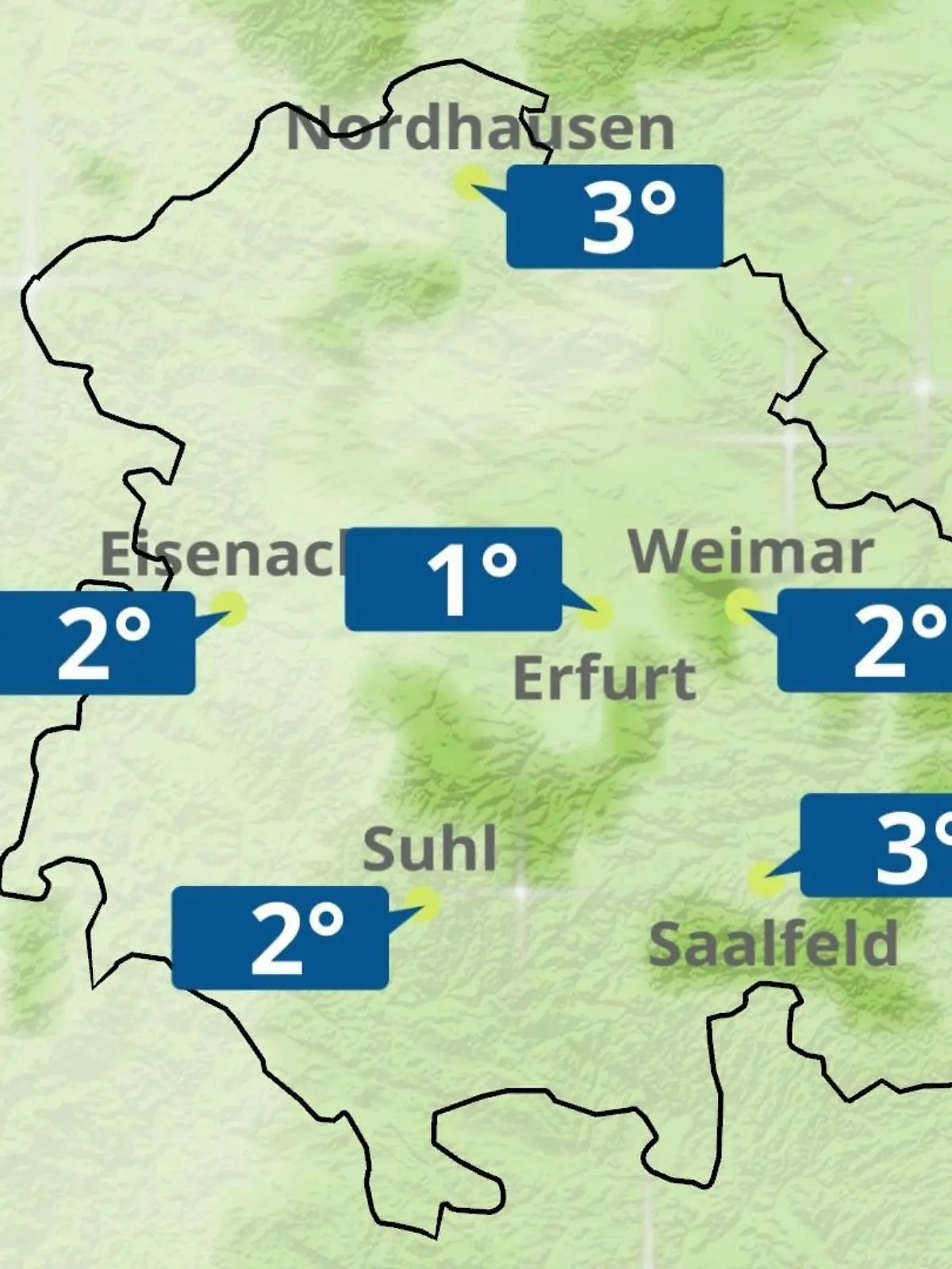 Bild zu: "Thüringen: Wie wird das Wetter?"