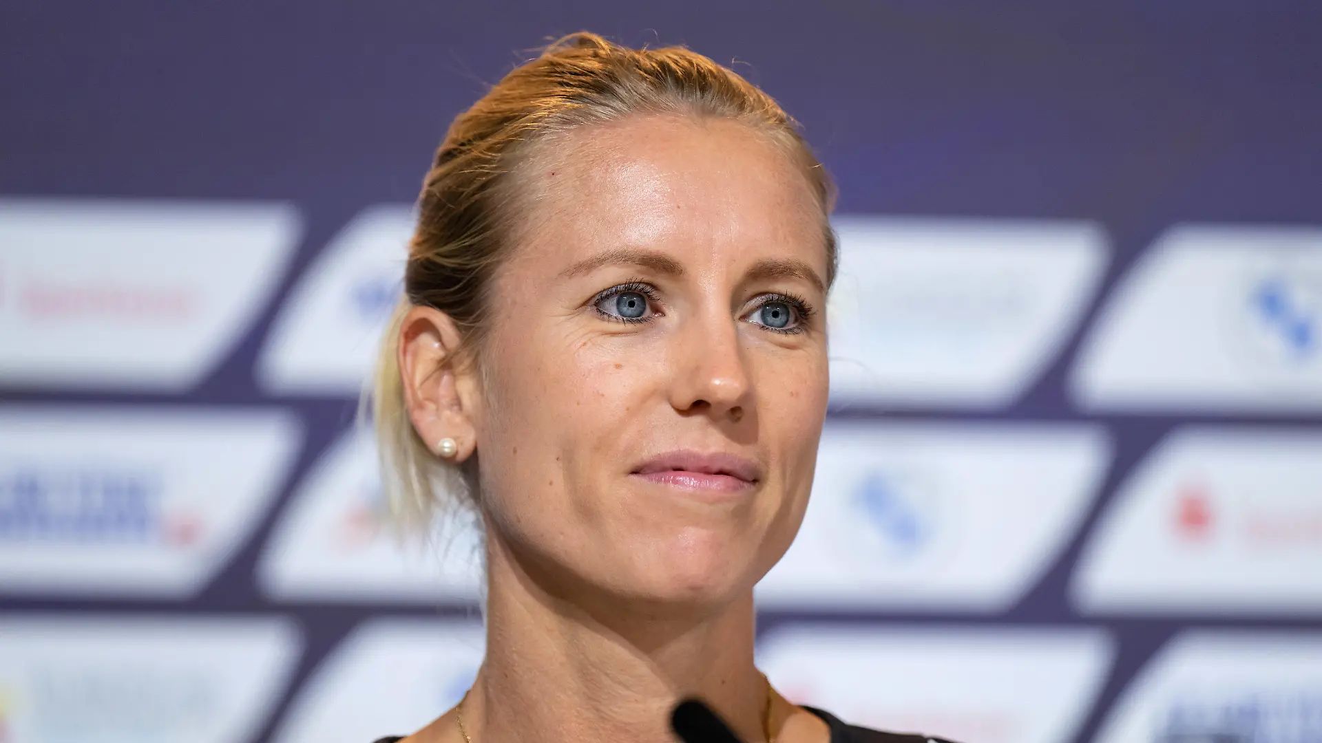 ARCHIV - 21.08.2022, Bayern, München: Karla Borger, Präsidentin des Vereins Athleten Deutschland und Beachvolleyballerin. (zu dpa: «Athletensprecherin gegen Olympia-Start russischer Sportler») Foto: Sven Hoppe/dpa +++ dpa-Bildfunk +++